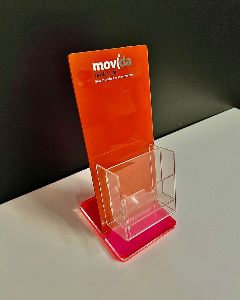 Porta Folheto Movida