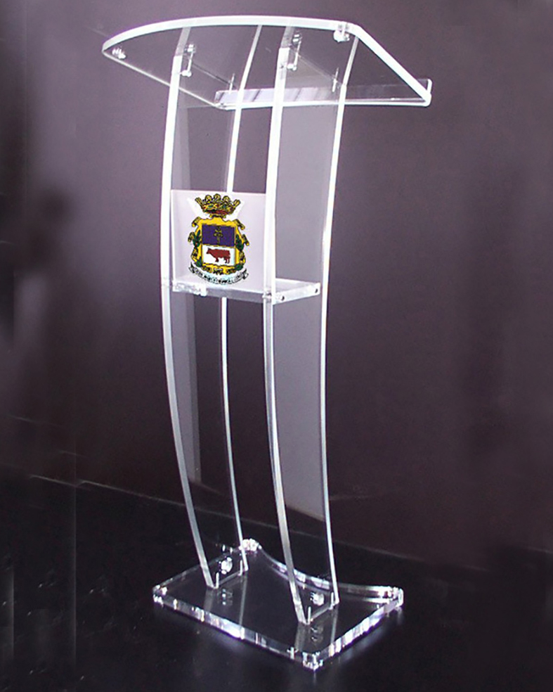 Púlpito em Acrílico